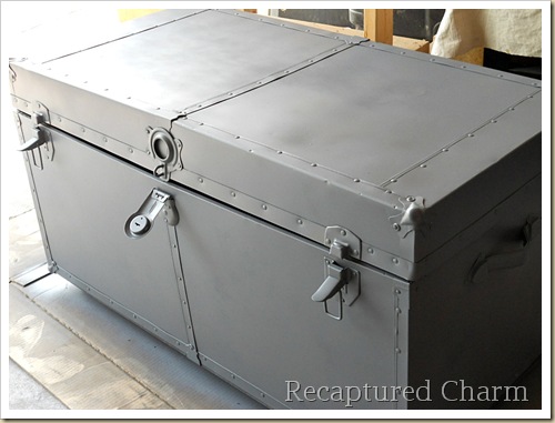 Metal Trunk Makeover 020a