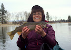 Photo sent by Pam and Rick - "wide" mouth trout?