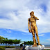 Statue of David at Baywalk along Times Beach shoreline