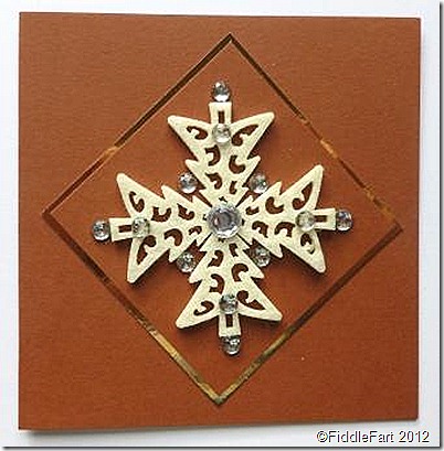 Snowflake Christmas Card