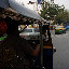 Riding a Tuk Tuk! For 5 Baht (USD $0.14) we got to go all over the city.
