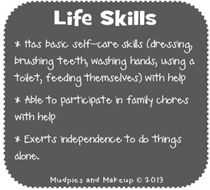 Preschool Life Skills Preschool Life Skills