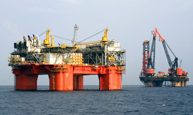 BP Plc's Atlantis oil and gas platform in the Gulf of Mexico. Marc Morrisson / BP via Bloomberg