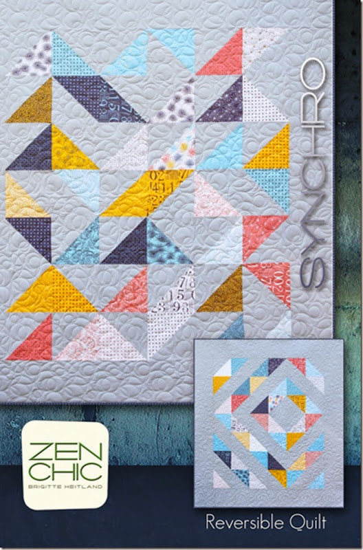  Synchro modern quilt pattern Zen Chic