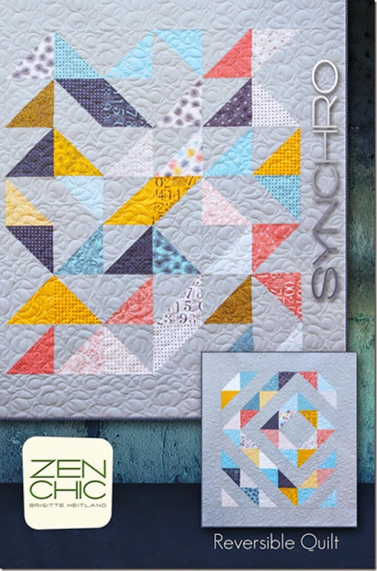 Synchro modern quilt pattern Zen Chic Synchro modern quilt pattern Zen Chic
