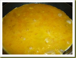 Frittata con cipolla bianca e salsa di cipolle (2)