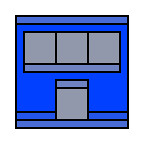 gymnasium, 1999, digital c-print (single edition), 30 x 30 in.