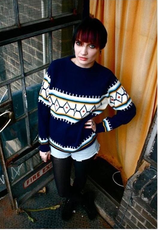 Vintage Icelandic Knit, £25, SpankT Vintage