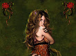 Red Cat Silence Girl