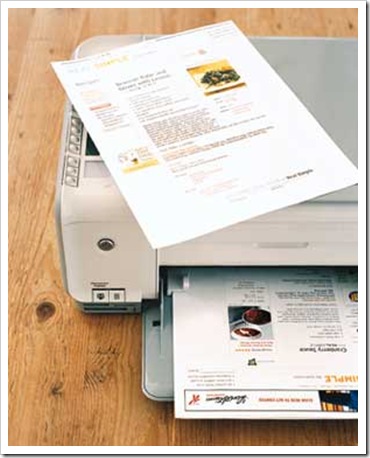 recipes on computer recipes on computer