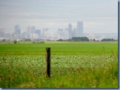 8749 Alberta Highway 22X - first view of Calgary skyline