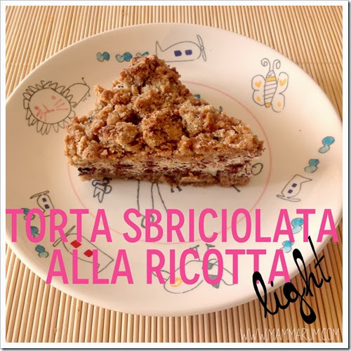 torta ricotta e cioccolata