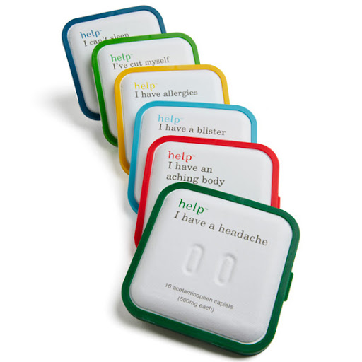These are not technically first-aid kits, but these little packs from Help Remedies Inc., are great to keep in your bag. $4.00 ea. from helpineedhelp.com These are not technically first-aid kits, but these little packs from Help Remedies Inc., are great to keep in your bag. $4.00 ea. from helpineedhelp.com