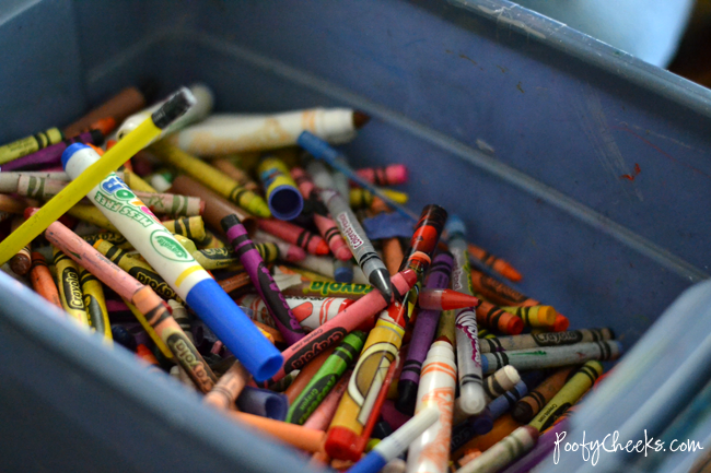 A great craft for using old crayons - Crayon 'Stained Glass' Art for Kids