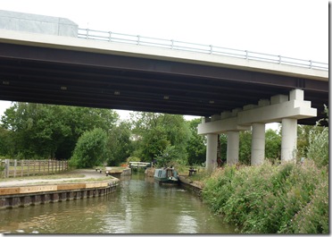 under the A34