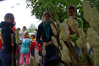 Broodjes bakken op de open dag van Scouting @ Plaswijckpark Broodjes bakken op de open dag van Scouting @ Plaswijckpark