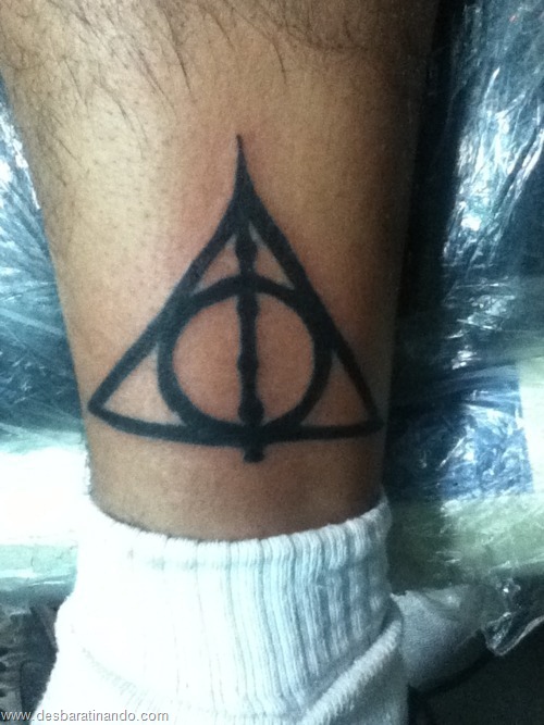 tatuagens harry potter tattoo reliqueas da morte bruxos fan desbaratinando (47)