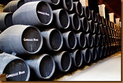 Jerez barrels