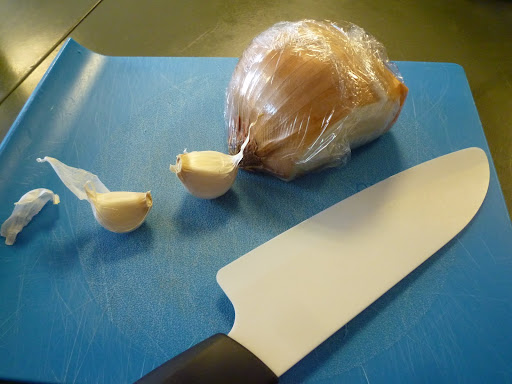 Ready for chopping.