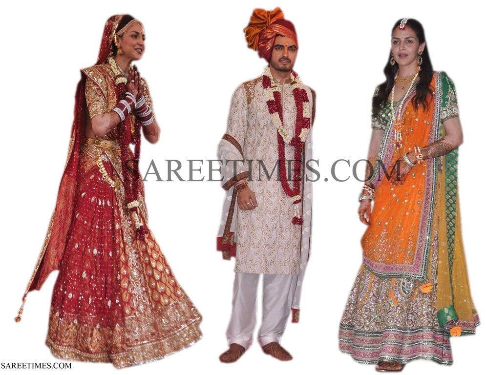 [Esha_Deol_Wedding_Mehendi_Sarees%255B4%255D.jpg]