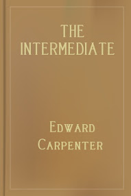 Cover of Edward Carpenter's Book The Intermediate Sex