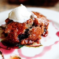 Cherry Cake Pudding