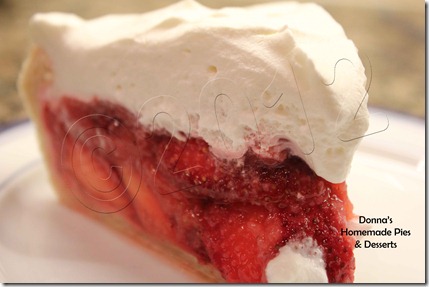 Strawberry pie slice copyright