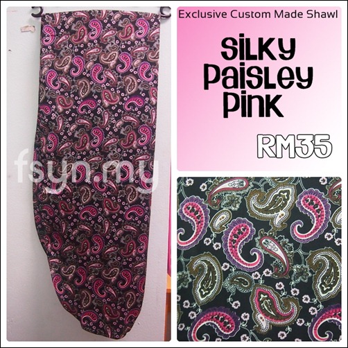 SILKY PAISLEY PINK