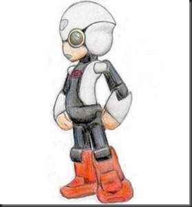 Robot astronot