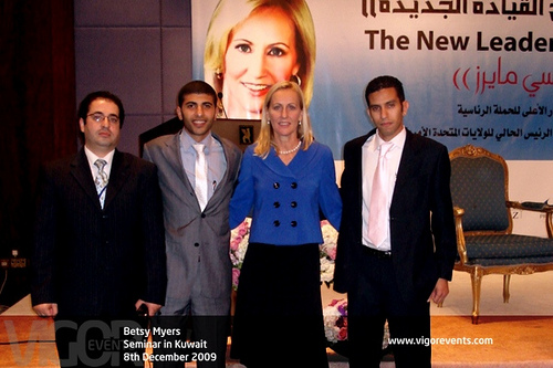 Betsy Myers With Organizers, Dr Gray