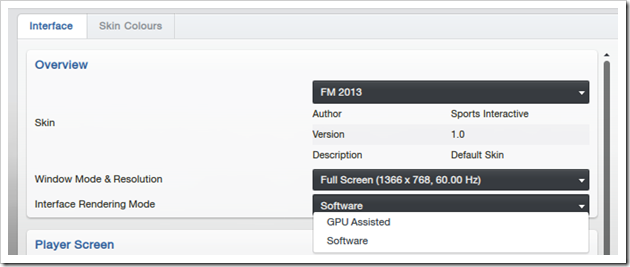 Football Manager 2013_ Preferences Interface