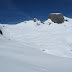 The Chalchhorn south face (and entrance to the Chalchhorn couloir)
