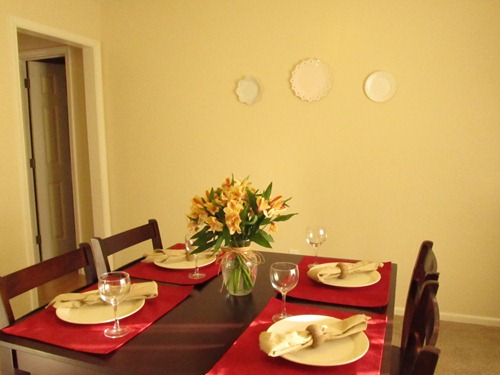 Behr Antique White in dining