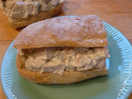 Chicken salad sandwich.
