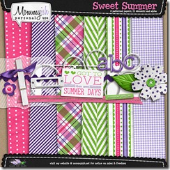 summer scrapbook kit