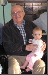 Grandpa sitting with Cassidy