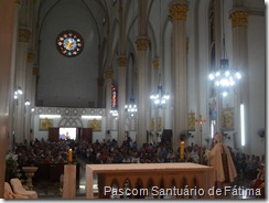 Missa Solene - Igreja lotada Missa Solene - Igreja lotada