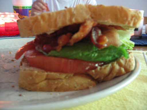 A giant BLT.