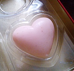 tbs heart cranberry soap, bitsandtreats
