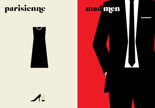 The parisienne vs. Mad Men