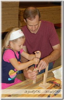 Home Depot Clinic - Football Game 3 {A Sprinkle of This . . . . A Dash of That}