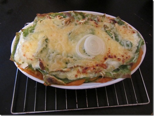 Unvorteilhaftes Bild einer Kürbis Lasagne Kürbislasagne