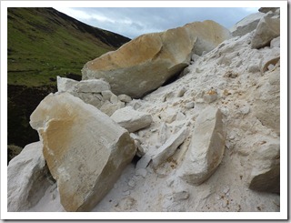 Precarious rocks above John Knox Pulpit