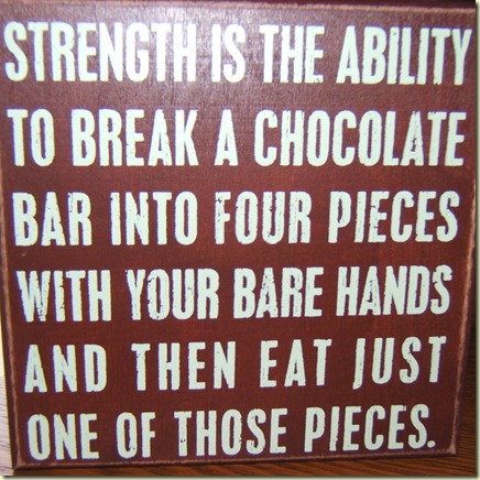 Chocolate Strength