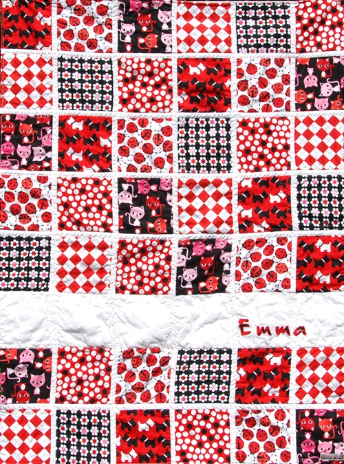 Emma Quilt closeup