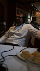 Chef David Slater looked relaxed while discussing the menus of the years, though he had a hectic time serving it up during last night's very busy dinner service.