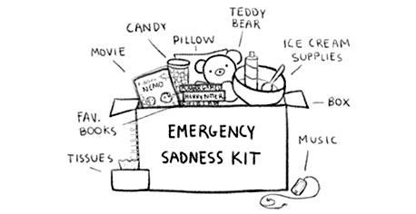 emergency sadness kit