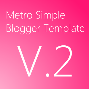 Blog Thiet Ke - Design Premium Blogger Template Released Metro Simple Premium Blogger Template V.2