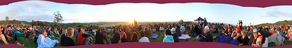 Dawn Ceremony, Woodford