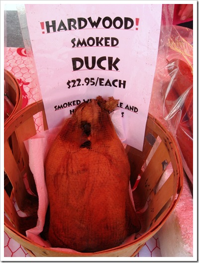 smoked duck